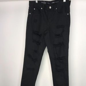 Ninth Hall Rogue Black Shredded Jeans